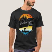 Ich wäre eher auf Sissabagama Lake Wisconsin Fishi T-Shirt (Vorderseite)