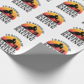 Ich wäre eher Barrel Racing Geschenkpapier (Ecke)