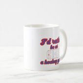 Ich wäre eher bei einem Hockeyspiel Kaffeetasse (VorderseiteRechts)