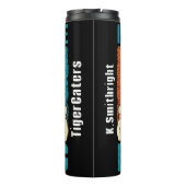 Ich wäre eher Bowling Graphic Thermosbecher (Rückseite)