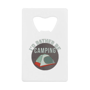Ich wäre eher Camping Geldbeutel Flaschenöffner