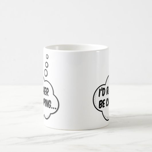 Ich wäre eher Camping Kaffeetasse (Mittel)