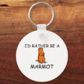 Ich wäre eher ein Marmot Schlüsselanhänger (Vorderseite)