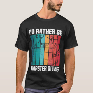 Ich wäre eher ein Müllteppich, der einen lustigen  T-Shirt