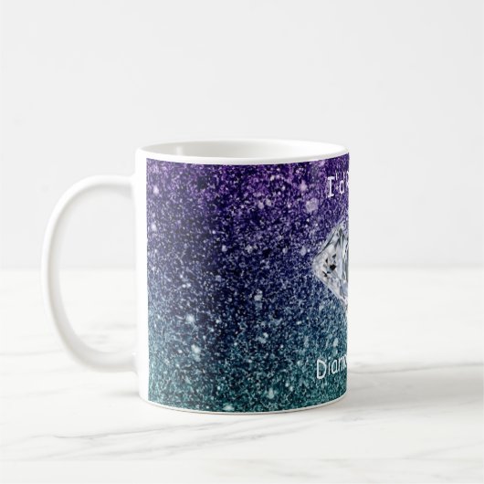 Ich wäre eher eine Diamantfarbe Kaffeetasse (Links)