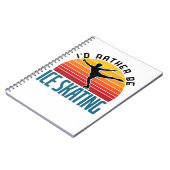 Ich wäre eher eis Skaten-Skater Notizblock (Linke Seite)