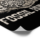 Ich wäre eher Fossil Jagen Explorer T-Shirt Poster (Ecke)
