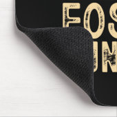 Ich wäre eher Fossilienjagd Mousepad (Ecke)