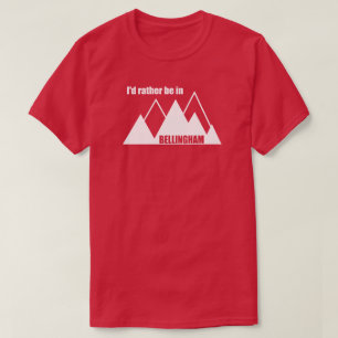 Ich wäre eher im Bellingham Washington Mountain T-Shirt