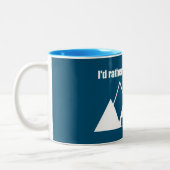 Ich wäre eher im Bellingham Washington Mountain Zweifarbige Tasse (Links)