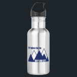 Ich wäre eher im Berg Bryson City Edelstahlflasche<br><div class="desc">Bryson City,  North Carolina ist das Tor zum Nationalpark der Großen Smoky-Berge mit Wildblumen,  Bächen und einem Teil des Appalachian Trail!</div>