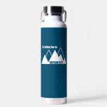 Ich wäre eher im Berg Bryson City Trinkflasche<br><div class="desc">Bryson City,  North Carolina ist das Tor zum Nationalpark der Großen Smoky-Berge mit Wildblumen,  Bächen und einem Teil des Appalachian Trail!</div>