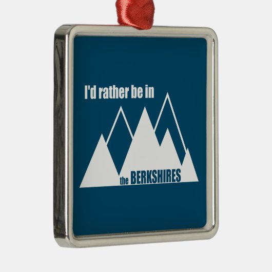 Ich wäre eher im Berkshires-Berg. Ornament Aus Metall (Rechts)