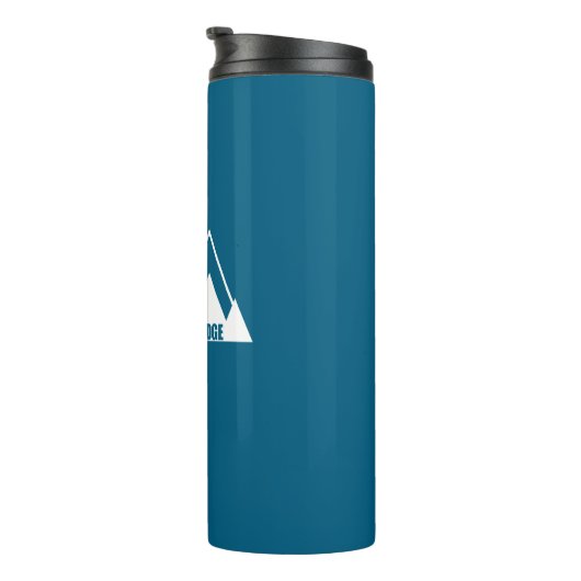 Ich wäre eher im blauen Ridge-Gebirge Thermosbecher (Nach rechts gedreht)