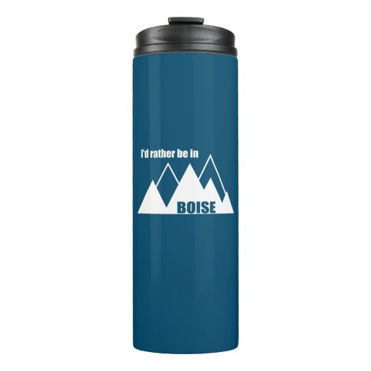Ich wäre eher im Boise Idaho Mountain Thermosbecher (Vorderseite)