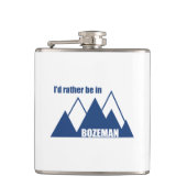 Ich wäre eher im Bozeman-Montana-Berg Flachmann (Vorderseite)