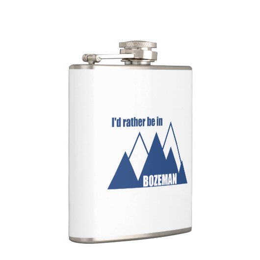 Ich wäre eher im Bozeman-Montana-Berg Flachmann (Rechts)