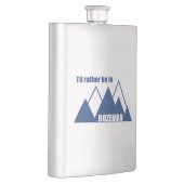 Ich wäre eher im Bozeman-Montana-Berg Flachmann (Rechts)