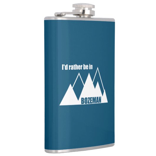 Ich wäre eher im Bozeman-Montana-Berg Flachmann (Rechts)