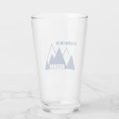 Ich wäre eher im Bozeman-Montana-Berg Glas (Rückseite)