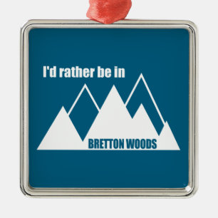 Ich wäre eher im Bretton-Woods-Berg Ornament Aus Metall