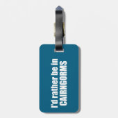 Ich wäre eher im Cairngorms-Nationalpark Gepäckanhänger (Rückseite vertikal)