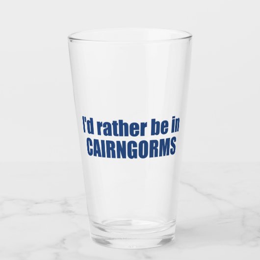 Ich wäre eher im Cairngorms-Nationalpark Glas (Vorderseite)