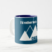 Ich wäre eher im Calgary Alberta Mountain Zweifarbige Tasse (Vorderseite Links)
