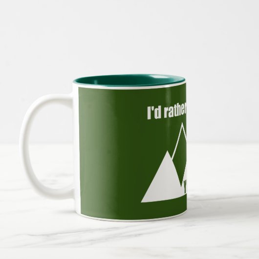 Ich wäre eher im Gelbsteinberg Zweifarbige Tasse (Links)