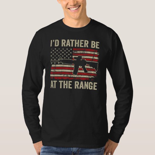 Ich wäre eher im Gun-Bereich der US-amerikanischen T-Shirt (Vorderseite)