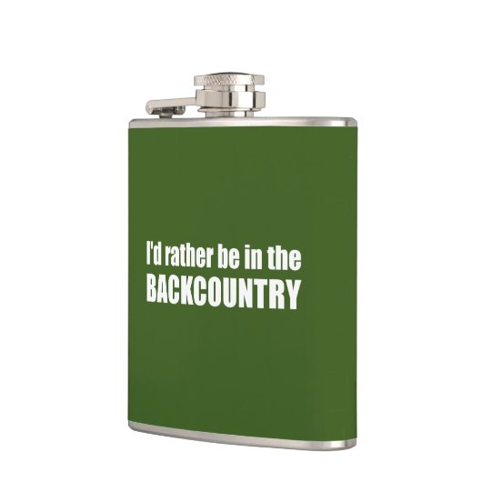 Ich wäre eher im Hinterland Flachmann (Links)