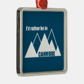 Ich wäre eher im Kanmore-Berg Ornament Aus Metall (Rechts)