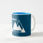Ich wäre eher im Kanmore-Berg Zweifarbige Tasse (VorderseiteRechts)