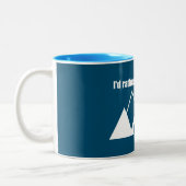 Ich wäre eher im Kanmore-Berg Zweifarbige Tasse (Links)