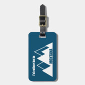 Ich wäre eher im Montana-Berg Gepäckanhänger (Vorderseite vertikal)