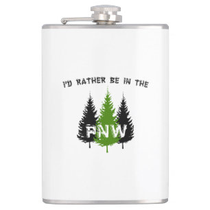 Ich wäre eher im Pazifischen Nordwesten Flachmann