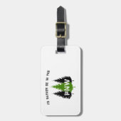 Ich wäre eher im Pazifischen Nordwesten Gepäckanhänger (Vorderseite vertikal)