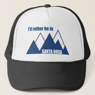 Ich wäre eher im Santa Rosa California Mountain Truckerkappe