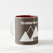 Ich wäre eher im Sedona-Berg Zweifarbige Tasse (Vorderseite Links)