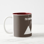 Ich wäre eher im Sedona-Berg Zweifarbige Tasse (Links)