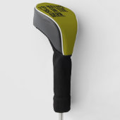 Ich wäre eher im Stall Golf Headcover (angewinkelt)