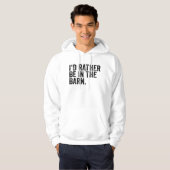 Ich wäre eher im Stall Hoodie (Vorne ganz)