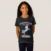 Ich wäre eher im Stall T-Shirt (Vorne ganz)