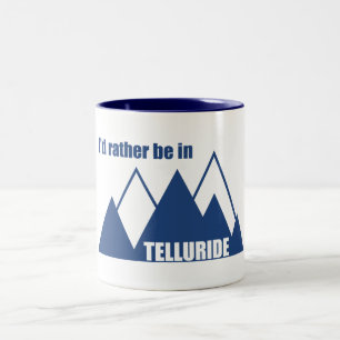 Ich wäre eher im Telluridgebirge Zweifarbige Tasse