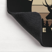 Ich wäre eher im Wald auf Hirschjagd Mousepad (Ecke)