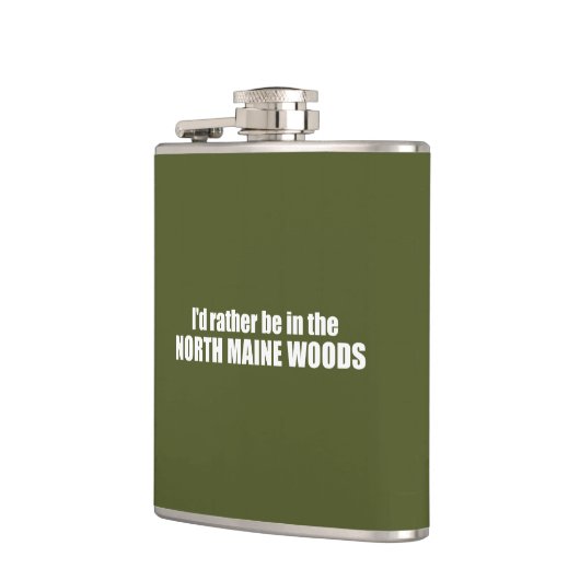 Ich wäre eher im Wald des Nordens. Flachmann (Links)