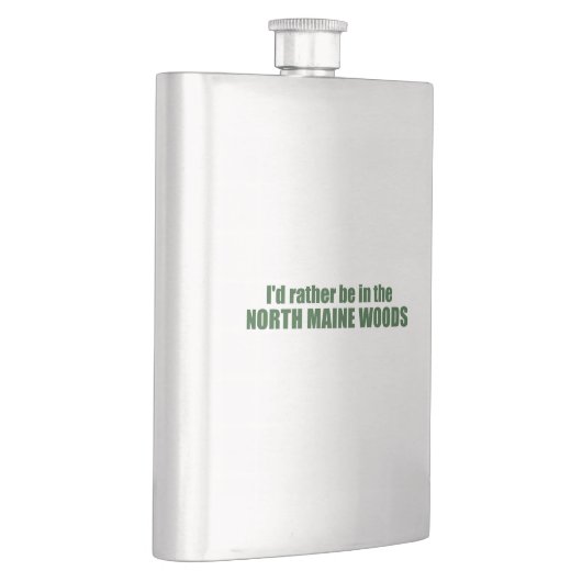 Ich wäre eher im Wald des Nordens. Flachmann (Rechts)