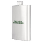 Ich wäre eher im Wald des Nordens. Flachmann (Links)