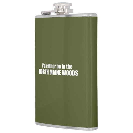 Ich wäre eher im Wald des Nordens. Flachmann (Links)