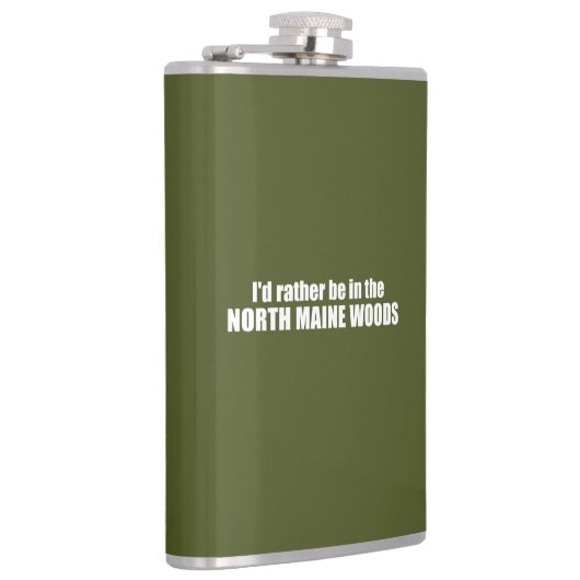 Ich wäre eher im Wald des Nordens. Flachmann (Rechts)